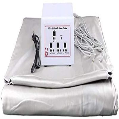 Body Shaper Digital Far-Infrared Heat Sauna Blanket with 3 Zone Controller Professional Detox Therapy Sliming Heating Anti Ageing Beauty Machine