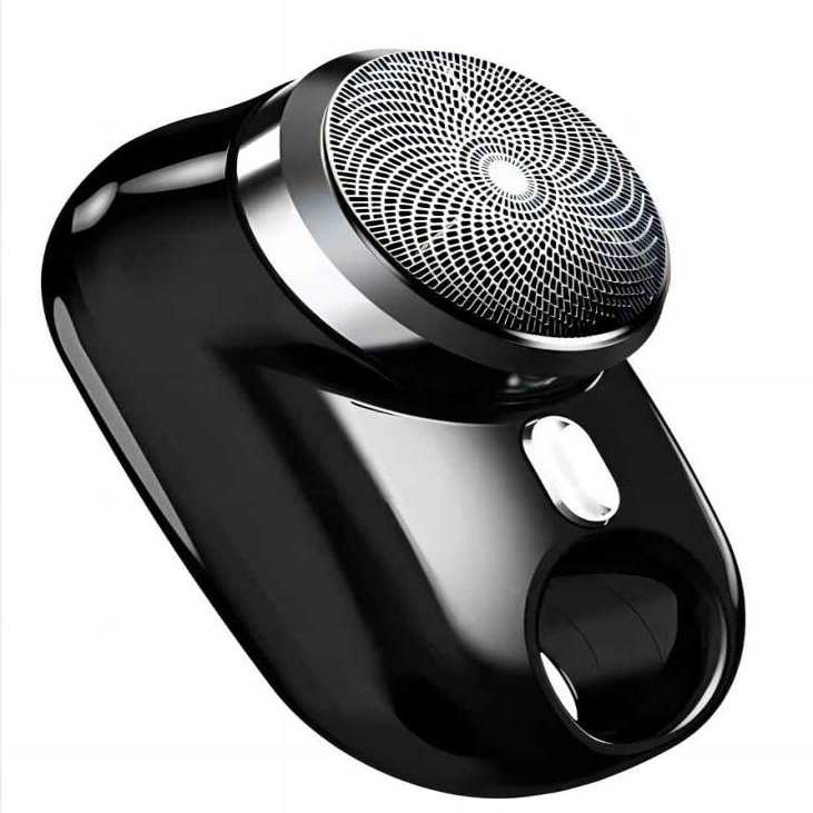 Mini Electric Shaver, Men Pocket Electric Razor Women USB Rechargeable Cordless Shaver for Home Car Travel Fast Charging (#2)