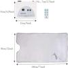 Sauna Blanket, 220V 2 Zone Controller Professional Sauna Blanket Detox Therapy Anti Ageing Beauty Machine with Remote Control for Home SPA Beauty Salon view 4