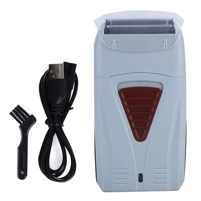 Electric Hair Clipper Trimmer, Rechargeable Men Double Head Razor, Reciprocating Shaver Foil Travel Shaver, Men's Grooming Kit with USB Charging Cable for Beard, Head, Body, Face