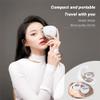 MORATER Ultrasonic Contact Lens Cleaning Machine,2 Modes High Frequency Vibration 360 Cleaning Portable Automatic Cleaner with Ultrasonic Eye Contact Lenses Cleaner with Cosmetic Mirror (White) view 2