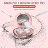 MORATER Ultrasonic Contact Lens Cleaning Machine,2 Modes High Frequency Vibration 360 Cleaning Portable Automatic Cleaner with Cosmetic Mirror (Pink) view 4