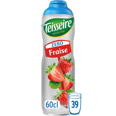 Teisseire Zero Strawberry 600ml