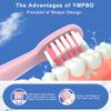 10PCS Toothbrush Replacement Head Compatible with Vekkia Kids Pink Unicorn Electric Toothbrush, Soft and Comfortable for Children's Teeth and Gums view 3