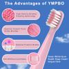 10PCS Toothbrush Replacement Head Compatible with Vekkia Kids Pink Unicorn Electric Toothbrush, Soft and Comfortable for Children's Teeth and Gums view 4