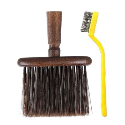 2Pcs Luxury Cleaning Brushes Broom Set/Household Deep Clean Dusting Brush for Cleaning Car/Couch/Desktop/Keyboard/Kitchen Pot Dish