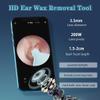 Ear Wax Removal Tool Ear Wax Removal Kit With Otoscope Simple Design Smart Ear Scoop, 200W Pixel HD Ear Camera, Ear Cleaner With Replaceable Ear Picks, For Ios And Android Devices (Color : White colo view 4