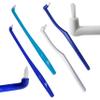 Dental Aesthetics 2 x Slim Interspace & 2 x Super Slim Interspace Toothbrushes, Blue, Dark Blue and White view 1