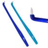 Dental Aesthetics 2 x Slim Interspace & 2 x Super Slim Interspace Toothbrushes, Blue, Dark Blue and White view 2