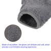 M METERXITY 4 Pair Dust Removal Gloves - Household Cleaning Mitts, Soft & Durable, Apply to Kitchen/Garden/Room (8.66 x 5.12 Inches, Pink Blue Dark Blue Gray) view 4