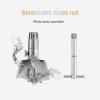 Manual Nose Hair Trimmer, Manual Stainless Steel Rotate Nose Clip, Nose Hair Trimmer Manual for Men Women Stainless Steel, 360 Degrees Nose Ear Hair Cutter view 3