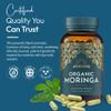 Ayurvediq Wellness Organic Moringa Capsules 500mg, 120 High Strength Moringa Powder Capsules  Soil Association Certified Moringa Oleifera Powder - Vegan Ayurvedic Products view 4