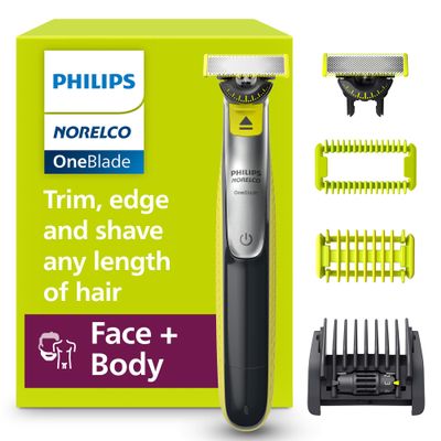 Philips Norelco OneBlade 360 Face + Body Hybrid Electric Shaver QP2834/70