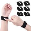 Anti-Sickness Travel Bands - Acupressure Wristbands for Motion Sickness and Nausea Relief (X3 Pairs (Black)) view 1
