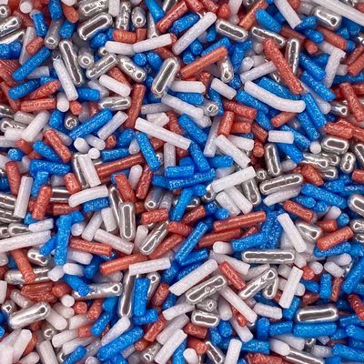 Coronation Cake Sprinkles - Sugar Strand Mix - 50g
