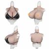 Huge Silicone Breastplate Realistic Z Cup Breast Forms Fake Boobs Enhancer for Shemale Transgender Crossdresser Cosplay,Nude view 3