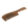 barenx Lady Wooden Sandalwood Comb Wide/Fine Tooth Detangling Comb Hair Massage Brush - Fine Teeth view 1
