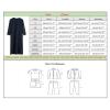 Arabic Clothing Men's Muslim Dresses Men's Islamic Maxi Dress Kaftan Abaya Men's Clothing Muslim Long Sleeve Long Jalabiya, Men's Muslim Dresses, Prayer Clothing, brown, 4X-Large view 4