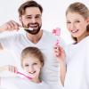 4 Pack Travel Toothbrush Head Covers Toothbrush Protector Cap Brush Pod Case Protective Portable Plastic Clip for Household Travel, Bathroom, Business, Camping, School (Clear, Orange, Purple, Pink) view 4