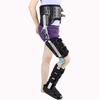 Samnuerly Foot Fixation Orthosis Reusable, Hinged Hip Knee Ankle Foot Brace Support for Thigh Leg Fracture Foot and Orthotics of Lower Limbs Knee Ankle view 1