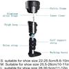 Samnuerly Foot Fixation Orthosis Reusable, Hinged Hip Knee Ankle Foot Brace Support for Thigh Leg Fracture Foot and Orthotics of Lower Limbs Knee Ankle view 3