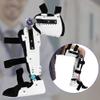 Samnuerly Hinged Knee Foot Support Brace, Adjustable Post Orthosis Immobilizer Protector, Full Leg Stabilizer Knee Orthosis Splint (Movable Bare Feet Left) (Movable Bare Feet Left) view 4