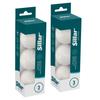 Sillar Dryer Balls Eco Made of Wool, 6 pcs Dryer Balls for Tumble Dryer | 7 cm Natural Balls for the Dryer, 100% Sheep Wool | Natural Fabric Softener, Reduce Wrinkles, Shortens Drying Time, Reusable view 1