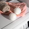 Sillar Dryer Balls Eco Made of Wool, 6 pcs Dryer Balls for Tumble Dryer | 7 cm Natural Balls for the Dryer, 100% Sheep Wool | Natural Fabric Softener, Reduce Wrinkles, Shortens Drying Time, Reusable view 4