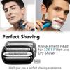 32B Shaver Head Compatible with Branu Series 3, Replacement Foil & Cutter Cassette Compatible with Branu Foil Shaver 3000s 3010s 3020s 3030s 3040s 3050cc 3070cc 3080s 3090cc 320 330 340 350cc [2 Pack] view 4