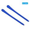 PATIKIL Glasses End Tips, 5 Pairs Eyeglass Anti Slip Ear Sock Pieces Tube Sleeve Soft Silicone Replacement Temple for Round Thin Metal Eyeglass Temple, Blue-1 view 3