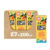Flawsome! Apple, Mango & Orange Wonky Fruit Water | Pressed Juice (75%), Still Water, Iron, Vitamins C and D | 200ml x 27 Pack Cartons | School Approved - No Added Sugar - Perfect for lunch boxes view 1