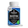 Biotin 10.000 mcg 480 Tablets (+1 Year Supply) with Selenium + Zinc, Hair Growth, Skin and Nails Nourishment, Vegan Easy to Swallow Tablets, German Quality, Vitamaze view 1
