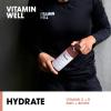 Vitamin Well Rhubarb & Strawberry Flavouredwater Packed with Vitamin C, D, Zinc, Biotin, Low Calorie  12 x 500ml (HYDRATE) view 4