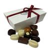 Klingele No Added Sugar Belgian Chocolate in White Box 415g - 36-37 individual chocolates | Ideal for Diabetics and The Health Conscious Sweetened with Maltitol view 1