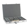 NICHOY Optical Trial Lens Set Kit,Metal Rim Aluminum Case,High Light Transmittance,Insert Optometry Box,Trial Lens Set BOX,Optometry lens case(Color:sliver,Size:266pcs) view 1