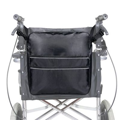 CUSMA Wheelchair Backpack with Pockets, Large Tote to Hang On Back Transport Storage Backpack for Wheelchair, Walker, Rollator