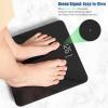 Vitafit Scales for Body Weight, High Accuracy 0.1lb by Our Professional Factory Since 2001, Digital Weighing Scales LED and Step On, 3*AAA Batteries Included, 28st/400lb/182kg, Spray Silver Black view 3