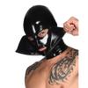 Buffny Halloween Hood Full Face Masker,Latex Head Cover Mask with Zipper for Party Nightclub Prom,100% Natural Latex,Elastic Comfort,Breathable,Zippered Full-face Cover-XXL view 4