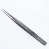 CHAZON Stainless Steel Straight Point Tweezers, Best Tweezers for Eyebrows, Facial Hair and Ingrown Hair view 1