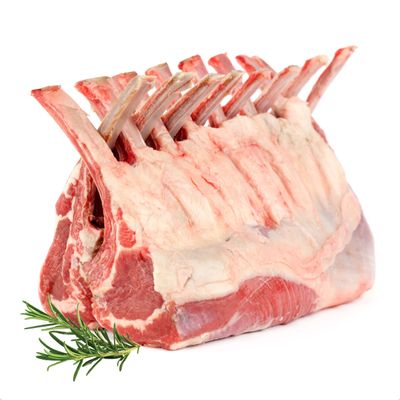 Rack Of Lamb x 2, Fresh Lamb Joint For Roasting, Hand Trimmed By Master Butcher, Tender, Juicy And Flavoursome, Suitable For Home Freezing. Joint Approximately 1.2kg