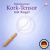 AURON Tensor Single-Handed Cork Handle with Wooden Ball, Feather-Light with Only 17 g, 43 cm Length, Includes Transport Roll and Instructions, Handmade in Germany view 2
