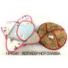 Indian Roti Warmer Cloth Insulated - Indian Bread Covering Cloth- Asian Roti Warm Hot Chaba  Traditional Chapati Server Keep Fancy Warmer - Round Cloth Storage Hotpot view 3