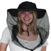 AGGAFA Mosquito Head Net Hat, Providing a Physical Barrier to Help Keep Mosquitoes and Bugs Away from Your Face When Gardening, Farming, Fishing and Camping (Black Color) view 1
