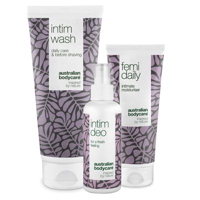 Intimate Odour Kit with Tea Tree Oil for Women - Feminine Hygiene Set Including Intimate Wash, Femi Daily and Intimate Deo - Eliminate Odor and Promote Freshness - Perfect for Intimate Health