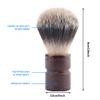 Pure Badger Shaving Brush, Men's Shaving Brush with Wooden Handle for Use with Shaver, Generates Thick Foam for Personal and Professional Shaving Gifts, Travel Home(3 Colors) view 2