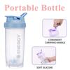 Didiseen Protein Shaker Bottle - Premium Shaker for Protein Shakes with Mixball - BPA Free Durability Leakproof, Odourless for Fitness Gym Sports - 700ml / 24oz (Blue) view 2