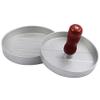 Rfeeuubft Round Aluminium Hamburger Stamper Hamburger Barbecue Block Mould Cooking Kitchen Outdoor Size Diameter 12 x 2 cm view 1