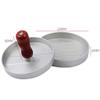 Rfeeuubft Round Aluminium Hamburger Stamper Hamburger Barbecue Block Mould Cooking Kitchen Outdoor Size Diameter 12 x 2 cm view 2