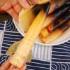   Instant hand peeled bamboo shoots, Fresh pickled pepper bamboo shoots tips 230g/bag, Sour and spicy vegetable snacks, Chinese pickles, Seasoning, Side dishes (Old soup flavor,1 bag) view 3