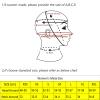 ASNAT Latex hoodLatex Hood Rubber Handmade Black Open Eyes Sexy Cosplay Costumes For Men Women,Red,customized view 4